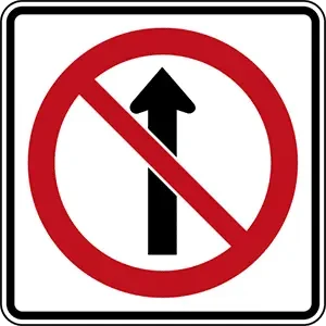 This sign means?
