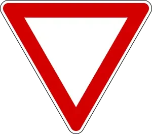 This sign means?