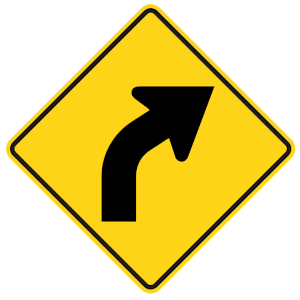 This sign is used to warn drivers about: