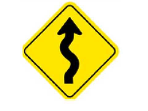 [ROAD SIGN] Road sign indicates: