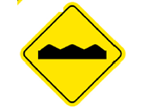 [ROAD SIGN] Road sign indicates:
