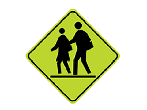 [ROAD SIGN] Road sign indicates: