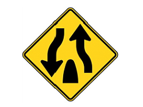 [ROAD SIGN] Road sign indicates: